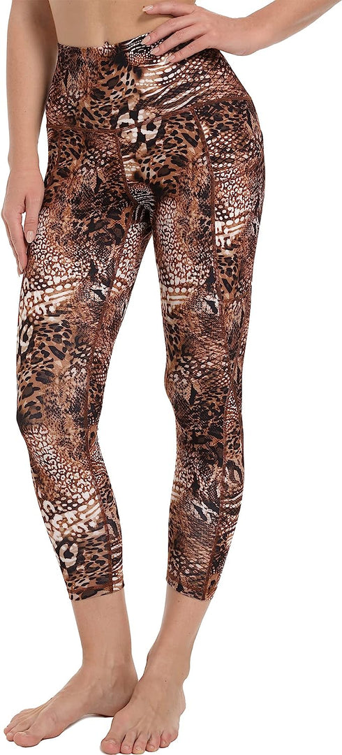 Free Leaper High Waisted Stretchy Yoga Pants for Women with Pockets